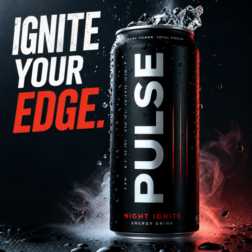 ENERGY DRINK POSTER